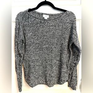 Medium sweater gray/black mix
